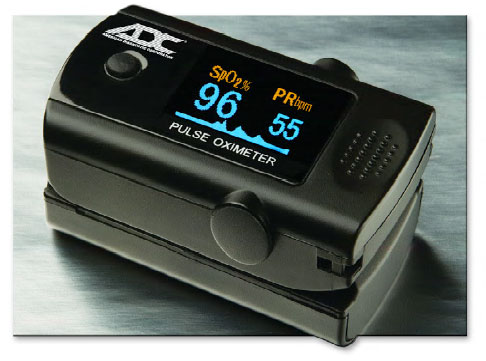 Oximeter Fingertip Pulse Diagnostix™ 2100 Adult / Pediatric by American Diagnostic Corporation  ID 2100